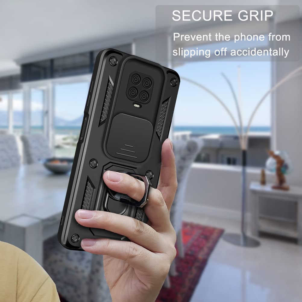 mvced Cover Compatibile con Xiaomi Redmi Note 9S/Note 9 Pro/Note 9 Pro Max,Flip Custodia Caso Libro Pelle PU e TPU Silicone Antiurto,Blu