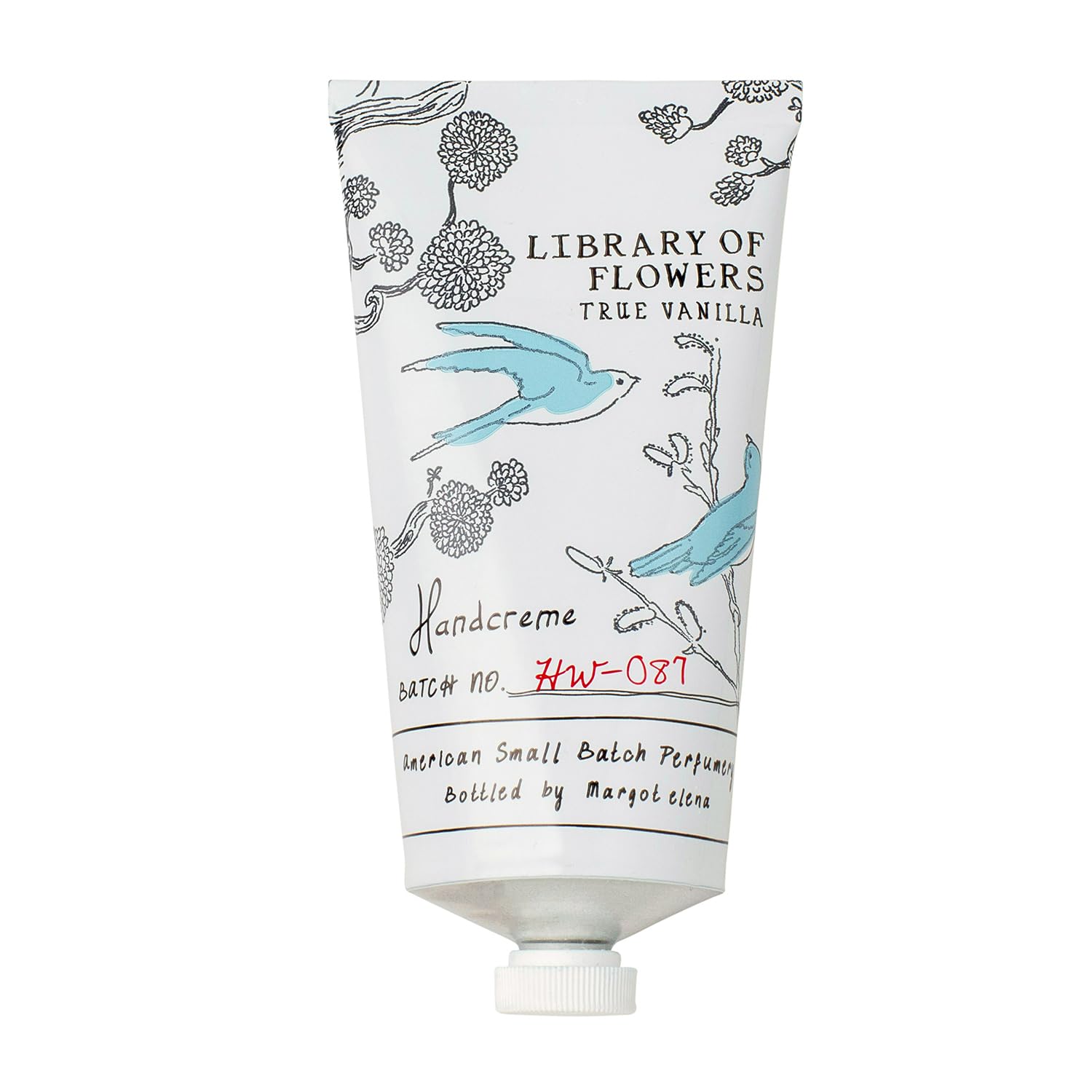Library of Flowers Handcreme 2 3 oz Lightly Scented Hand Cream for Women Luxury Moisturizing Hand Lotion for