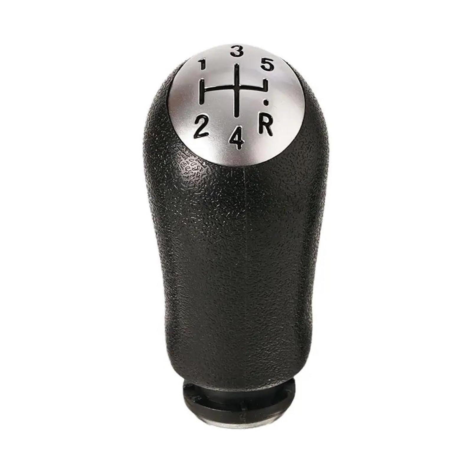 Sunbangoz Silver For Grand For Modus 2004 Gear Lever Gear Shift Knob 5 Speed Gear Shift Knob Lever Shifter Handball Replacement(Silver)