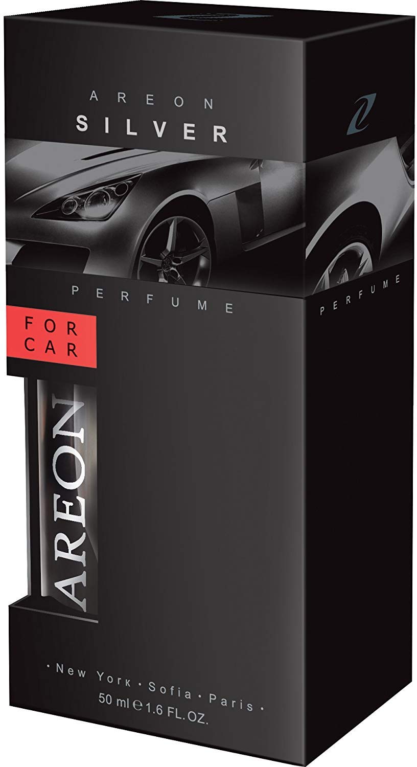 Areon Air Freshener Perfume - Silver (50ml)