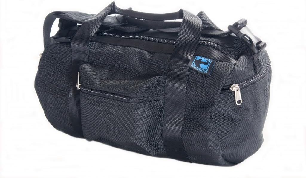 Ultimate Duffel Bag Black 14"W x 9"D OVAL