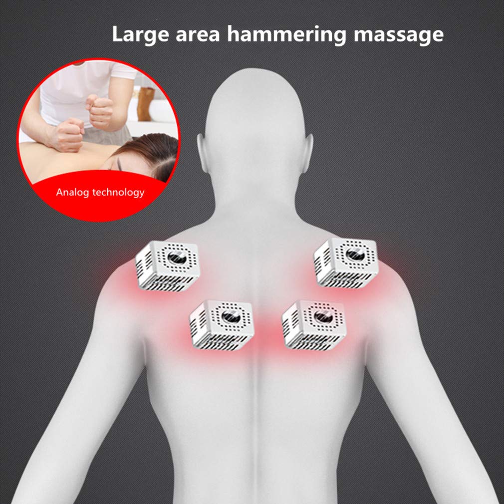 Sedile Massaggiante Shiatsu,Sedile Massaggiante,Poltrona Massaggiante,Massaggiatore di Schiena Collo,Massaggio di Riscaldamento a Vibrazione 8D a Corpo Intero