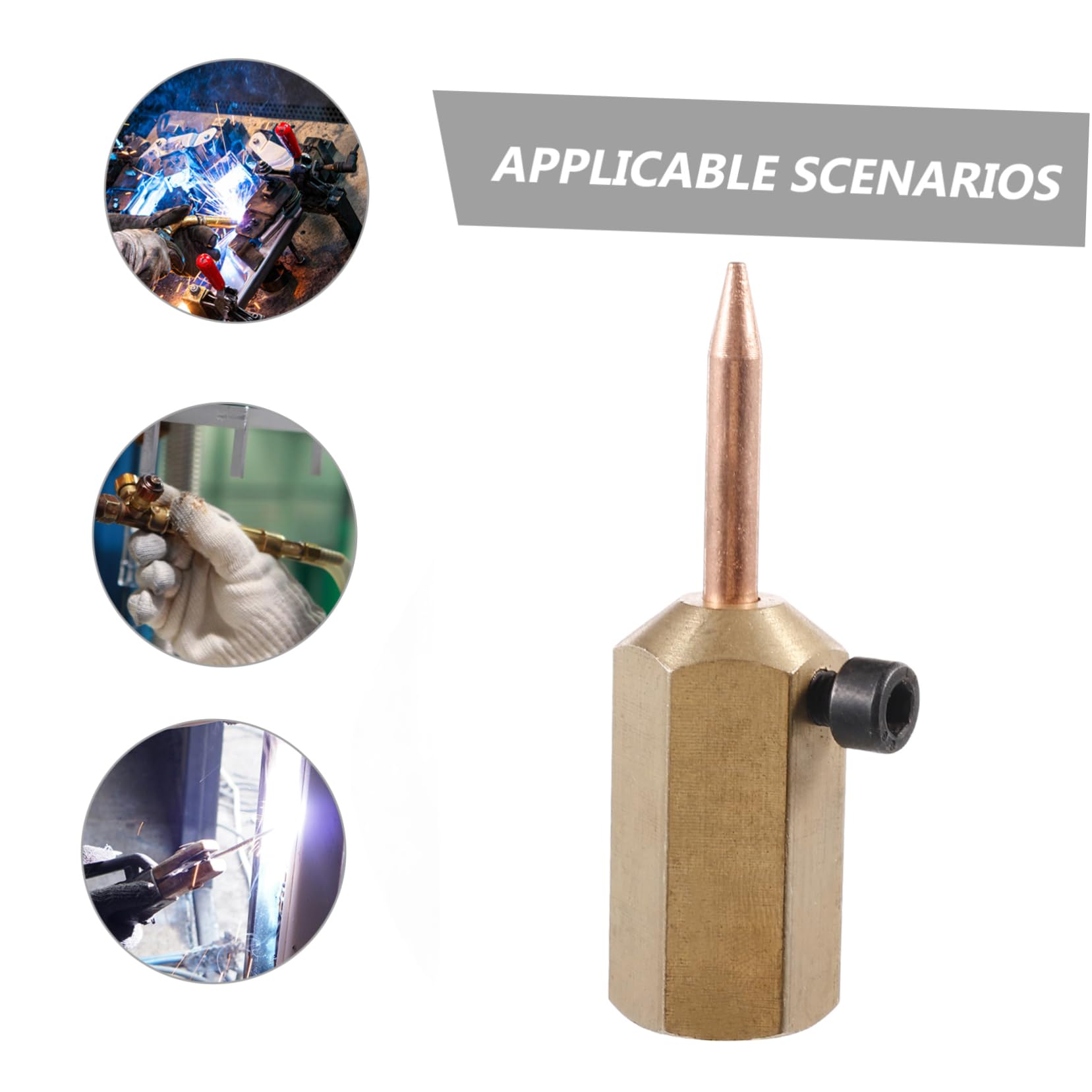 Outil de Soudage en Cuivre avec Technologie de Soudage sans Trace, Accessoire de Machine de Formage pour Réparation et Restauration de Forme pour Carrosserie Automobile