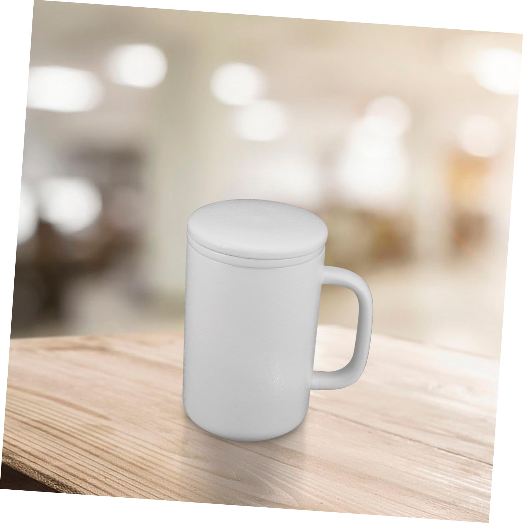 TOYANDONA Taza de con Filtro y Tapa para Infusión de Té Diseño Delicado para Oficina y Hogar Práctica y Elegante