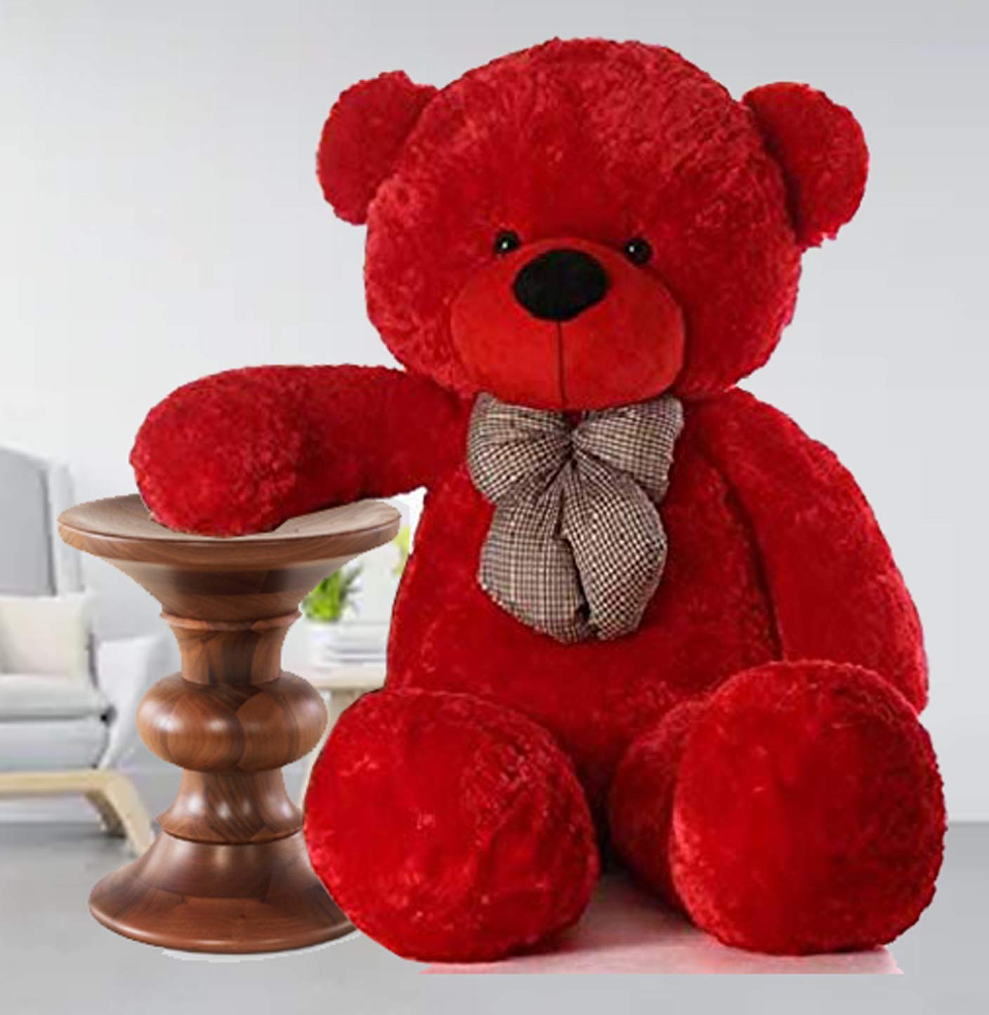 See full amazon price history chart for AK Toys Soft Plush Fabric Teddy Bear with Neck Bow 4 Feet (120 cm) Red AK Toys Soft Plush Fabric Teddy Bear with Neck Bow 4 Feet (120 cm) Red (B07Q12SF1G) Amazon Price History, Amazon Price Tracker