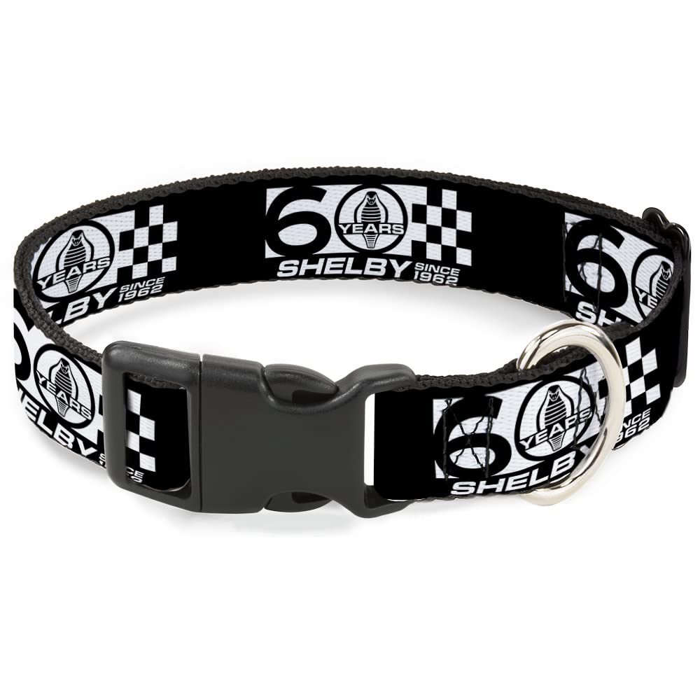 Collier chien Carroll Shelby à damier édition célébration 60 ans