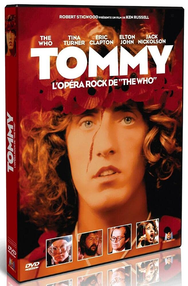 Tommy DVD importación de Francia película musical clásica ópera rock coleccionista