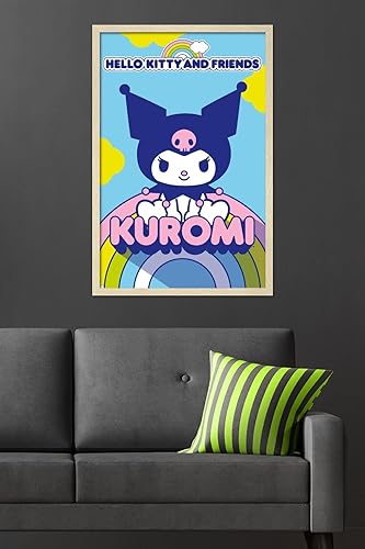 Vista 15 de Trends International Hello Kitty and Friends - Póster de pared Kuromi, 22.37 x 34.00 pulgadas, versión premium sin marco