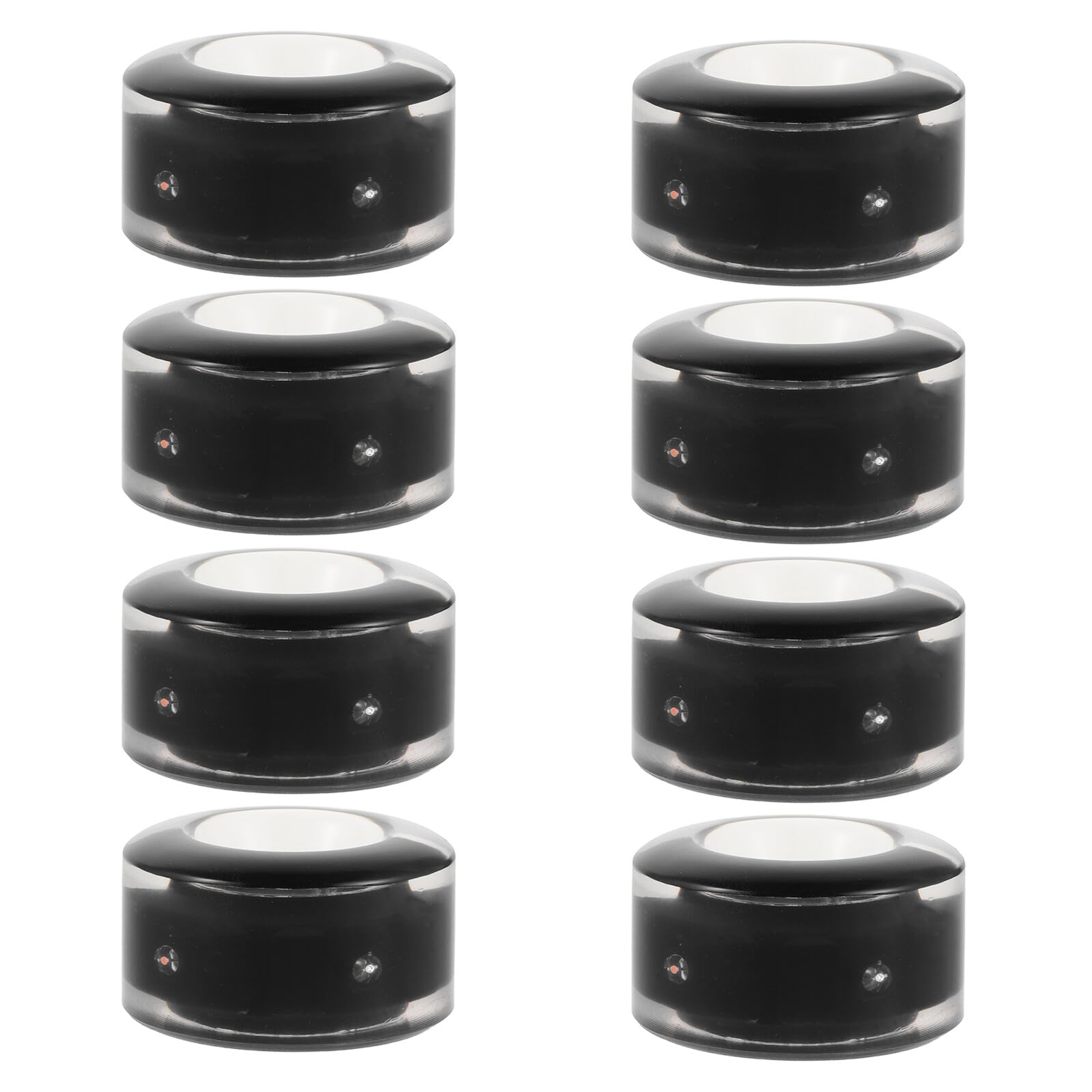 Ruedas LED de Repuesto para Patines Quad, 8 Piezas Rodamientos