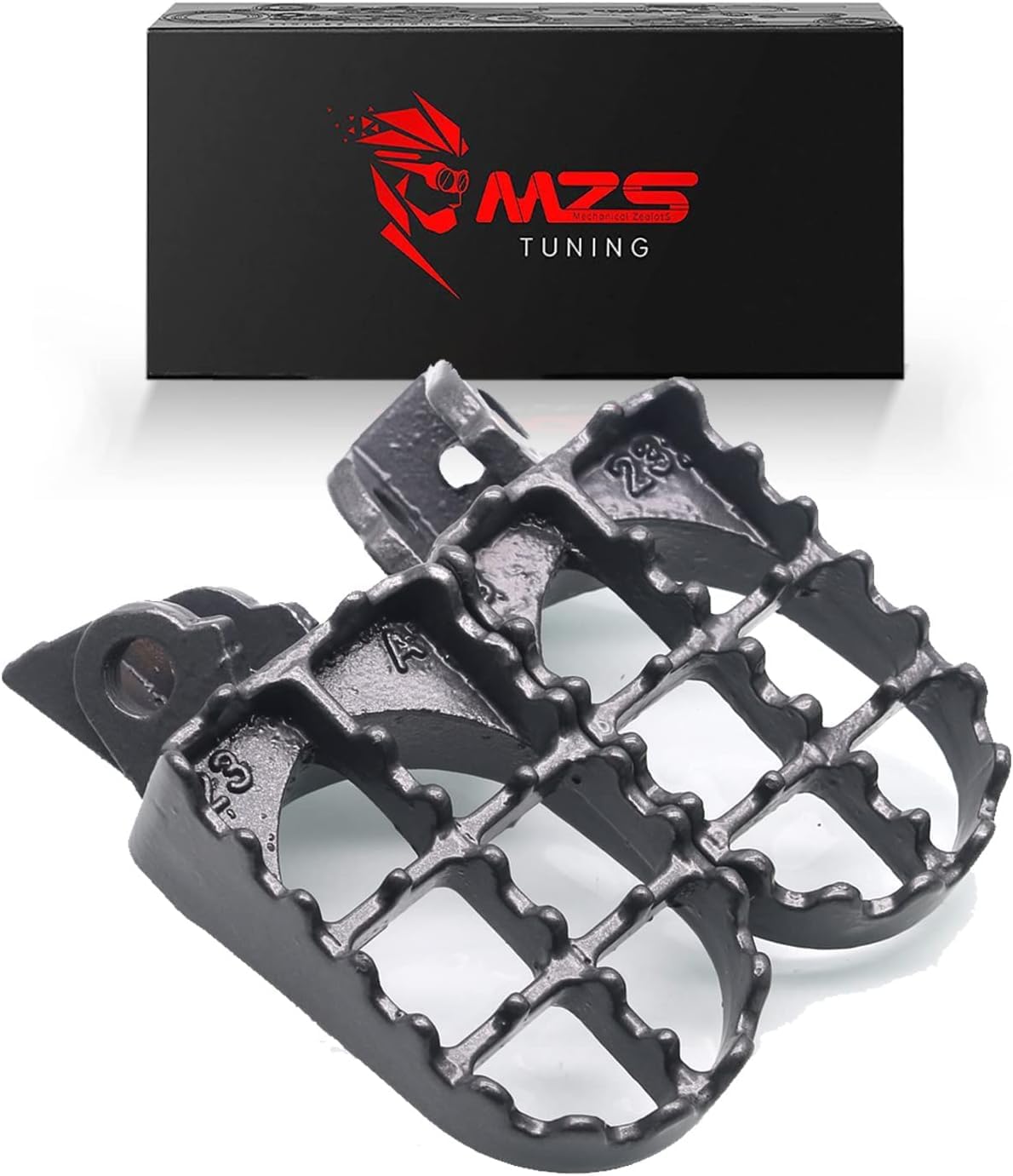 MZS Dirt Bike Foot Pegs for KLX140 KLX140G KX65 KX80 KX85 KX100 RM65 KX112