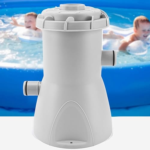 Miniatura 4 de Bomba de filtro de piscina de 800 galones, bomba de filtro de cartucho de piscina eficiente, filtro de cartucho de piscina de tierra y sistema de