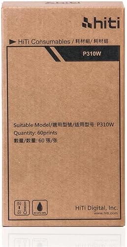 Miniatura 6 de Hiti Impresora fotográfica de pasaporte e identificación P310W con paquete de impresión fotográfica de 4x6