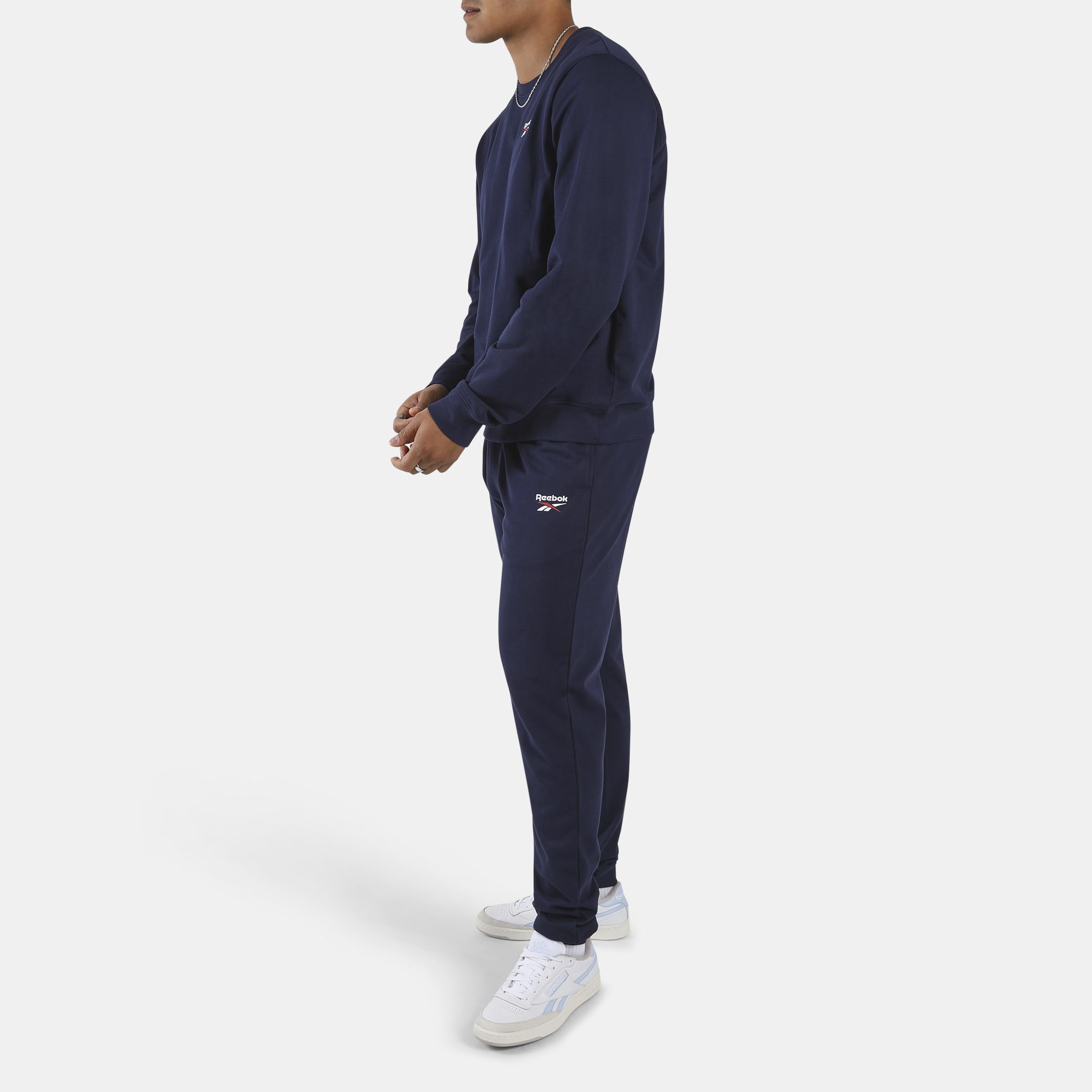 Reebok Id Small Logo French Terry Jogger Pants - Spodnie Mężczyźni