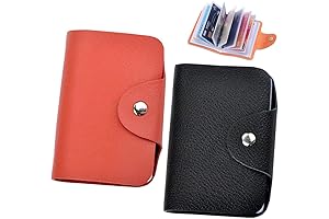K Y KANGYUN Credit Card Holder for Women and Kids, 2-Pack