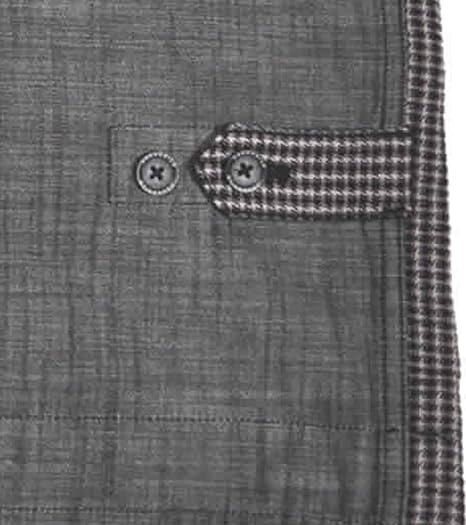 Amazon | [クロコダイル] ベスト 大きいサイズ 前ボタン 一重裏