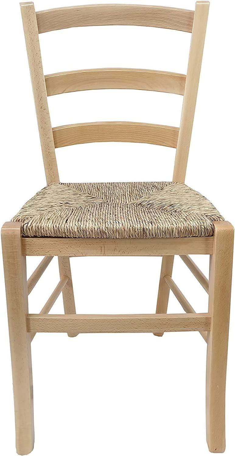 HGB COLLECTION SEDIA PAESANA IN LEGNO (NOCE)