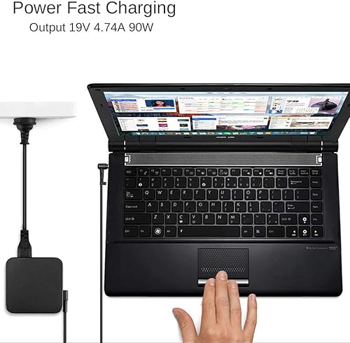 Miniatura 6 de para Asus Monitor Cable de alimentación Asus Rog Strix PG279Q PG279 PG279QZ XG27UQ PG259QN TUF Gaming VG27AQ VG32VQR VG35VQ Vivo AiO V230I V230IC