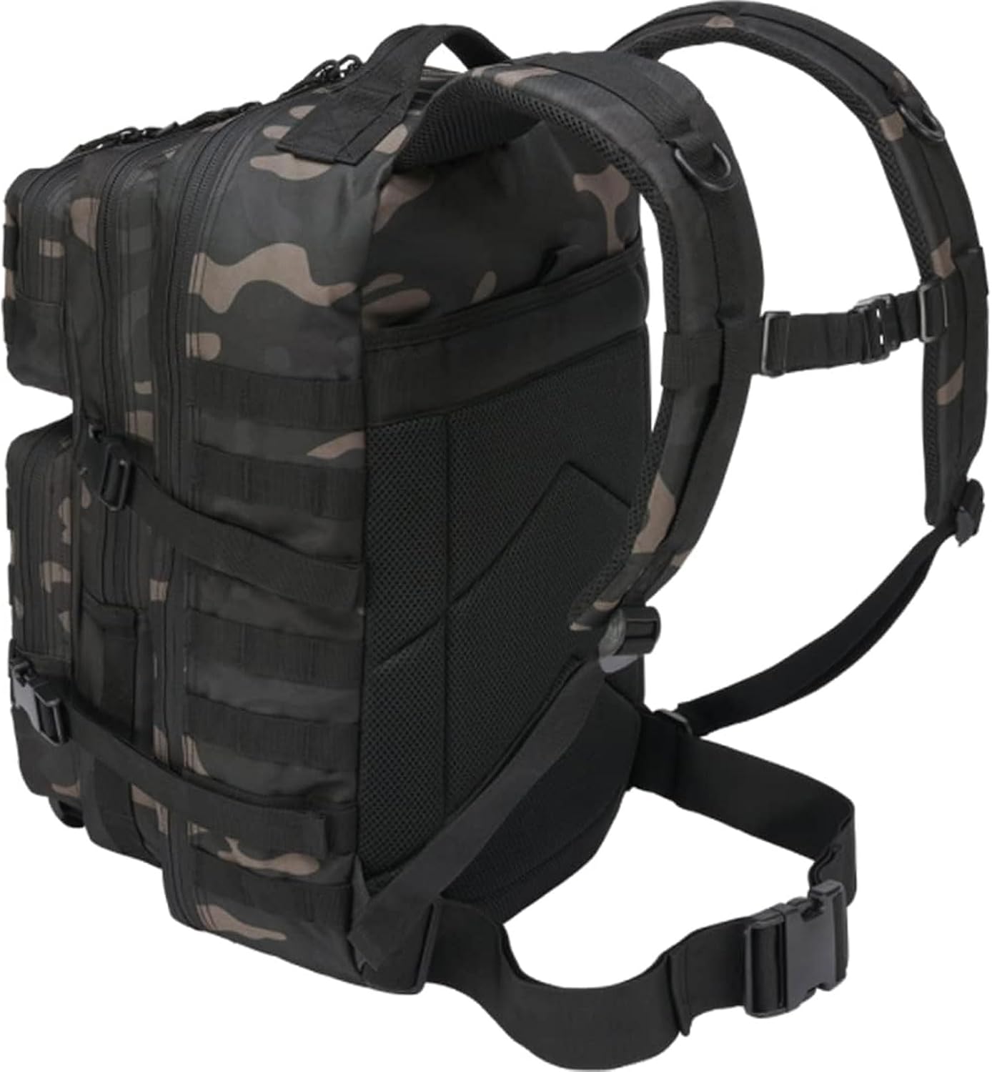 Brandit individual Wear Unisex Assault Backpack, Dark Camo - Large