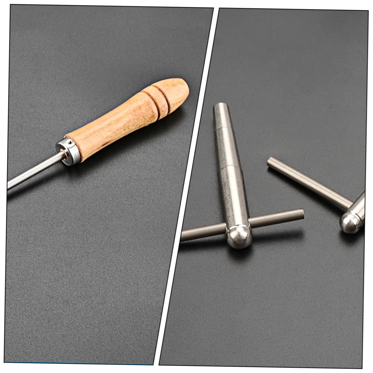 DOITOOL Set di Strumenti Attrezzi per Eliminare Ammaccature in Metallo per Riparazione Tromba Manico in Legno e Modellare Strumenti a Fiato, per Studenti e Riparatori