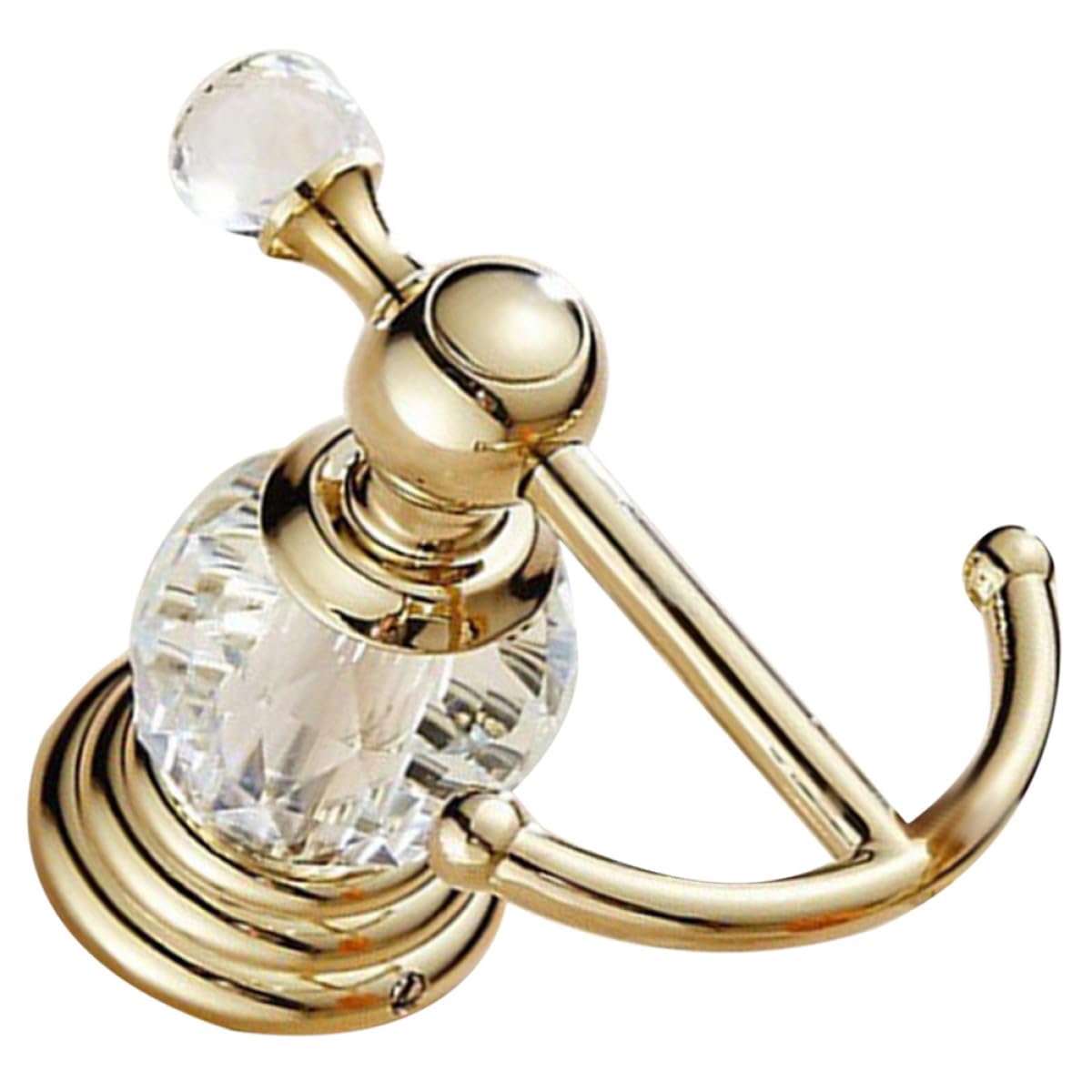 Gancho para Colgar Dorado de Acero Inoxidable para Baño y Dormitorio, Superficie Lisa sin Rebabas y Diseño Moderno de Alta Resistencia