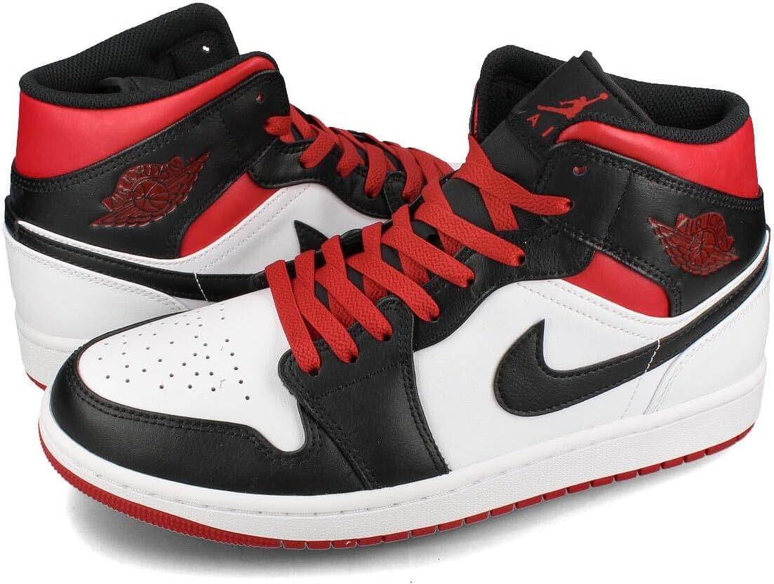ナイキ エアジョーダン1 ミッド SE レッド 28.5タグ付き Amazon.co.jp: NIKE ナイキ 28.5cm エア ジョーダン 1 AIR JORDAN 1