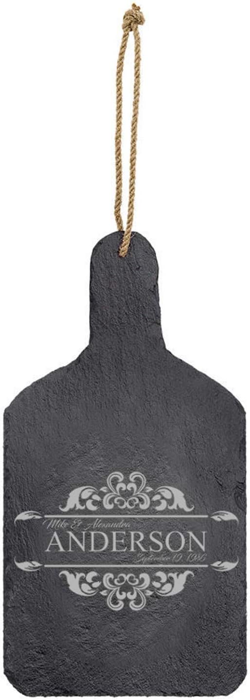 Personalized Slate Cutting Board - Andes (Small)