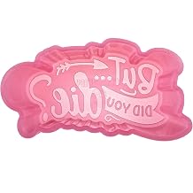 300 Design Optional MUBYOK M106 BUT,DID you die Silicone Freshie Mold for Baking Aroma Beads Car Freshie Supplies