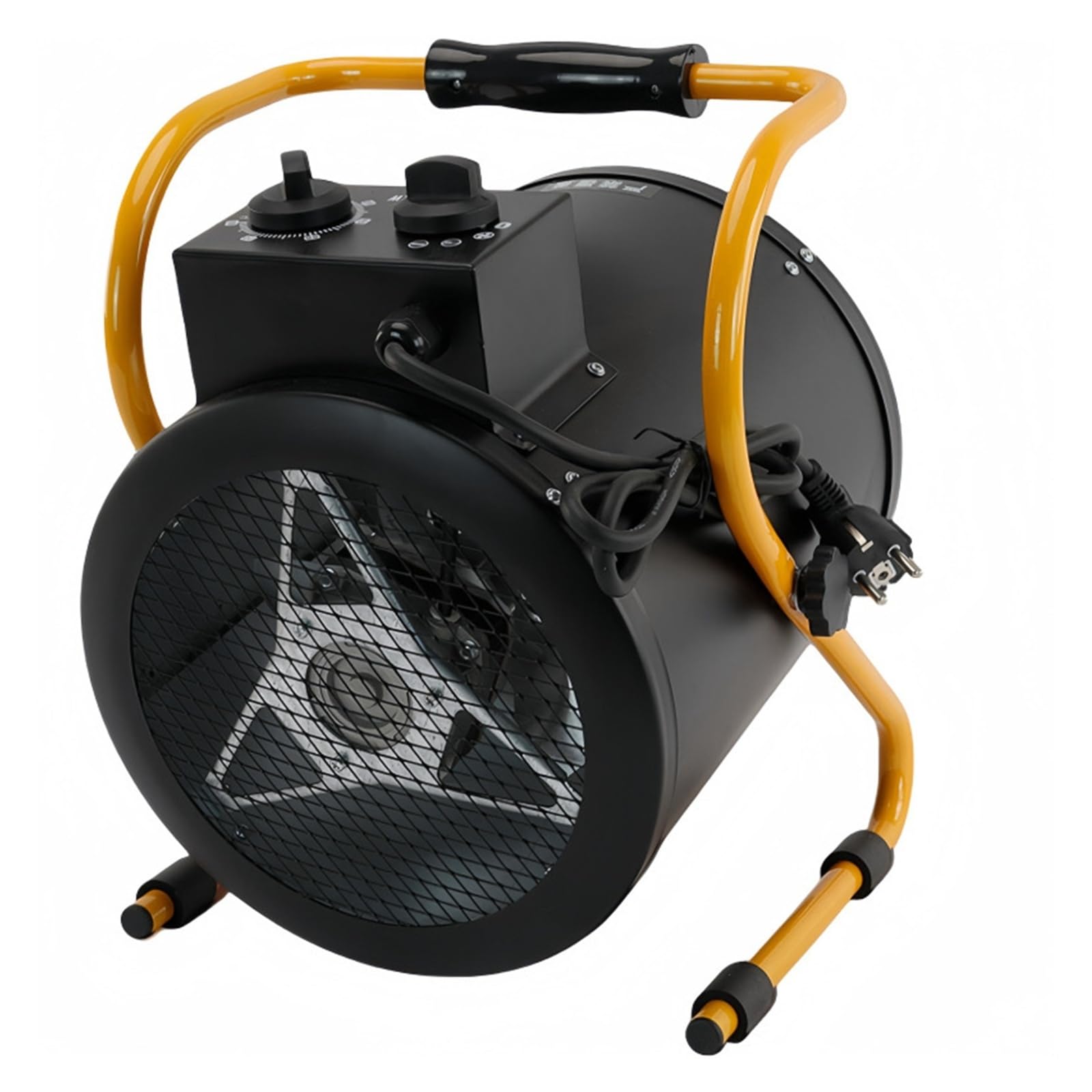 Gebläse, 3KW Elektrischer Heizlüfter Warmluftgebläse Trockner Geflügel Vieh Industrieheizung