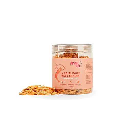 Arya Sit! - Freeze-Dried Single Ingredient Dog Treats (Baby Shrimp) - Shrimp