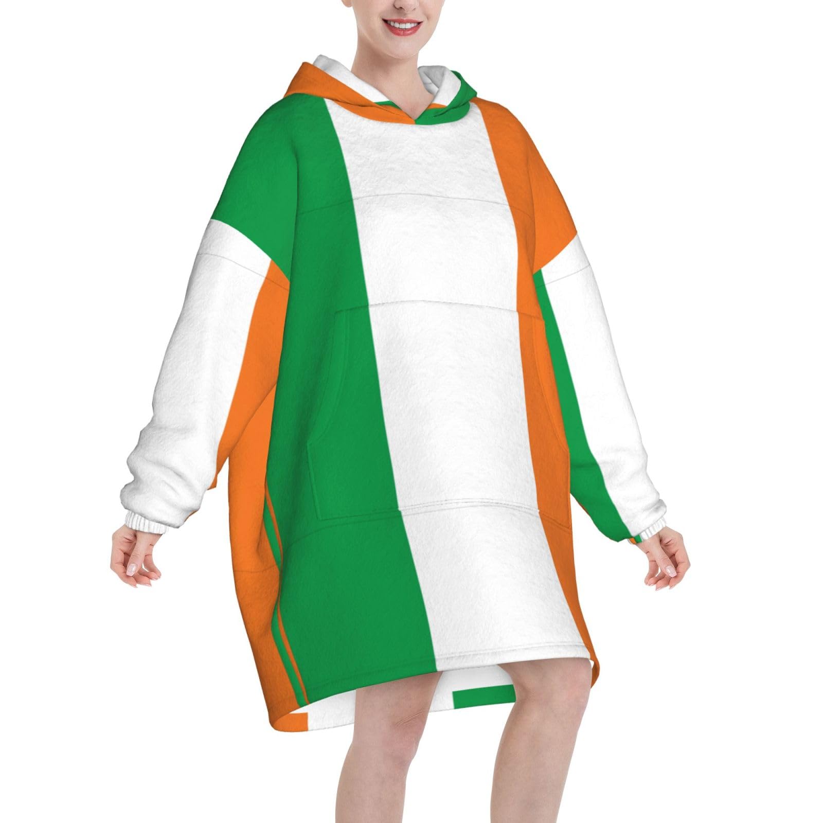 Bluza z kapturem z nadrukiem