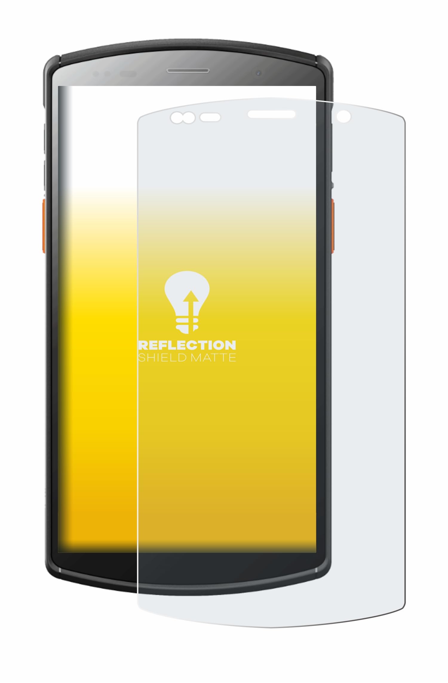 upscreen Anti-Glare Screen Protector compatible with Urovo DT50 5,7