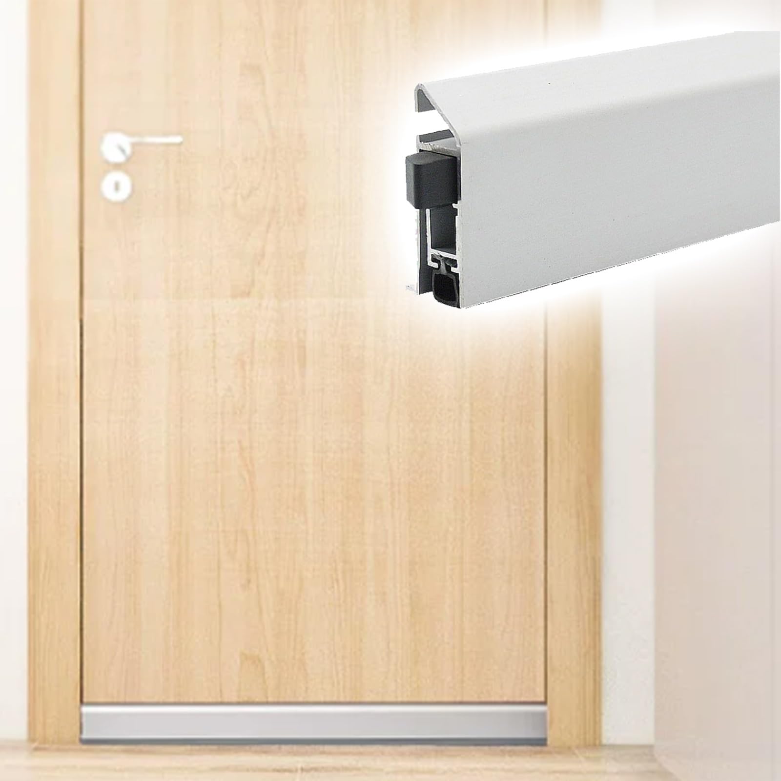 Puerta Automática Con Sello Inferior, Puertas Desplegables