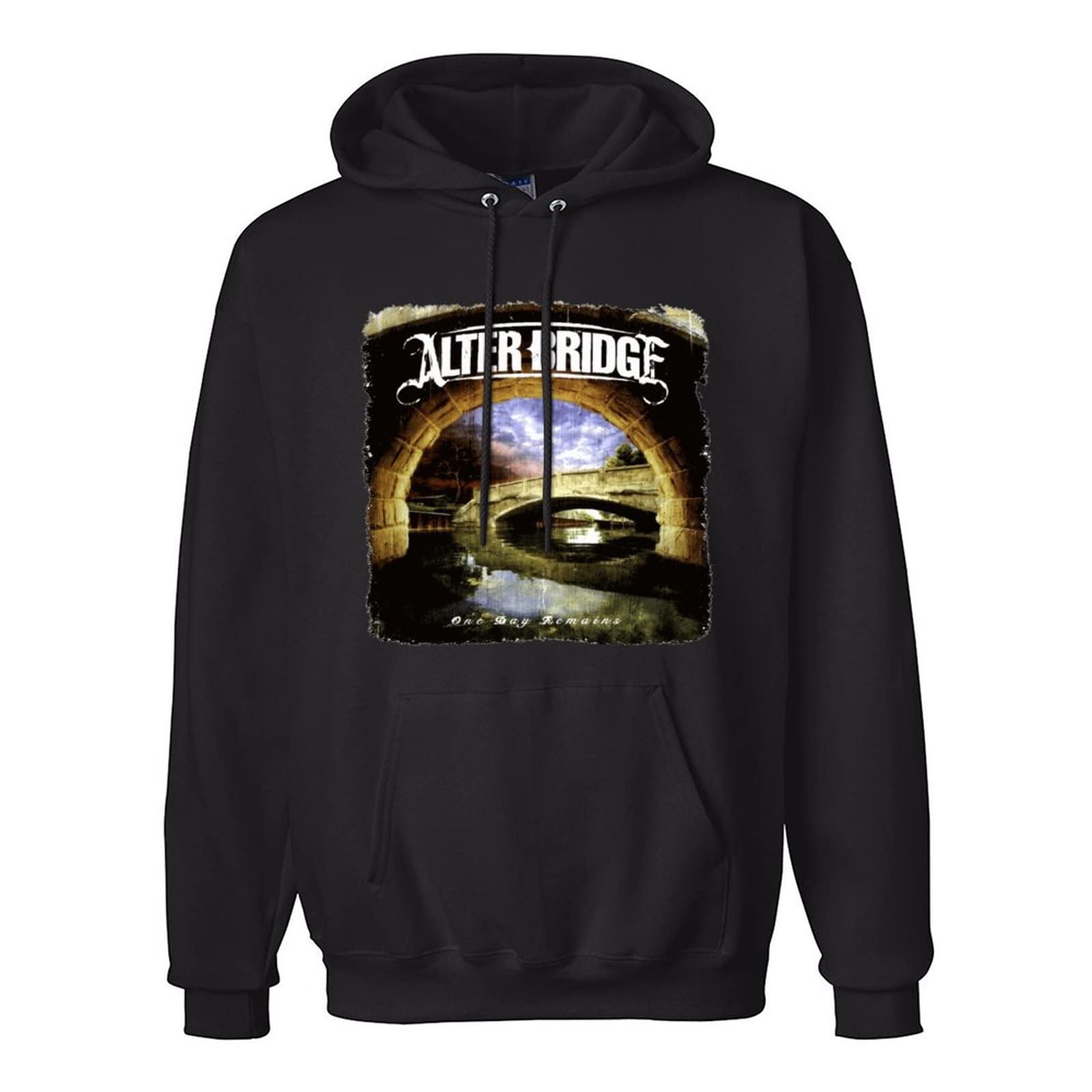 XIAOXUEMen's Alter Bridge Alter Bridge One Day Remains Hooded Top M Black