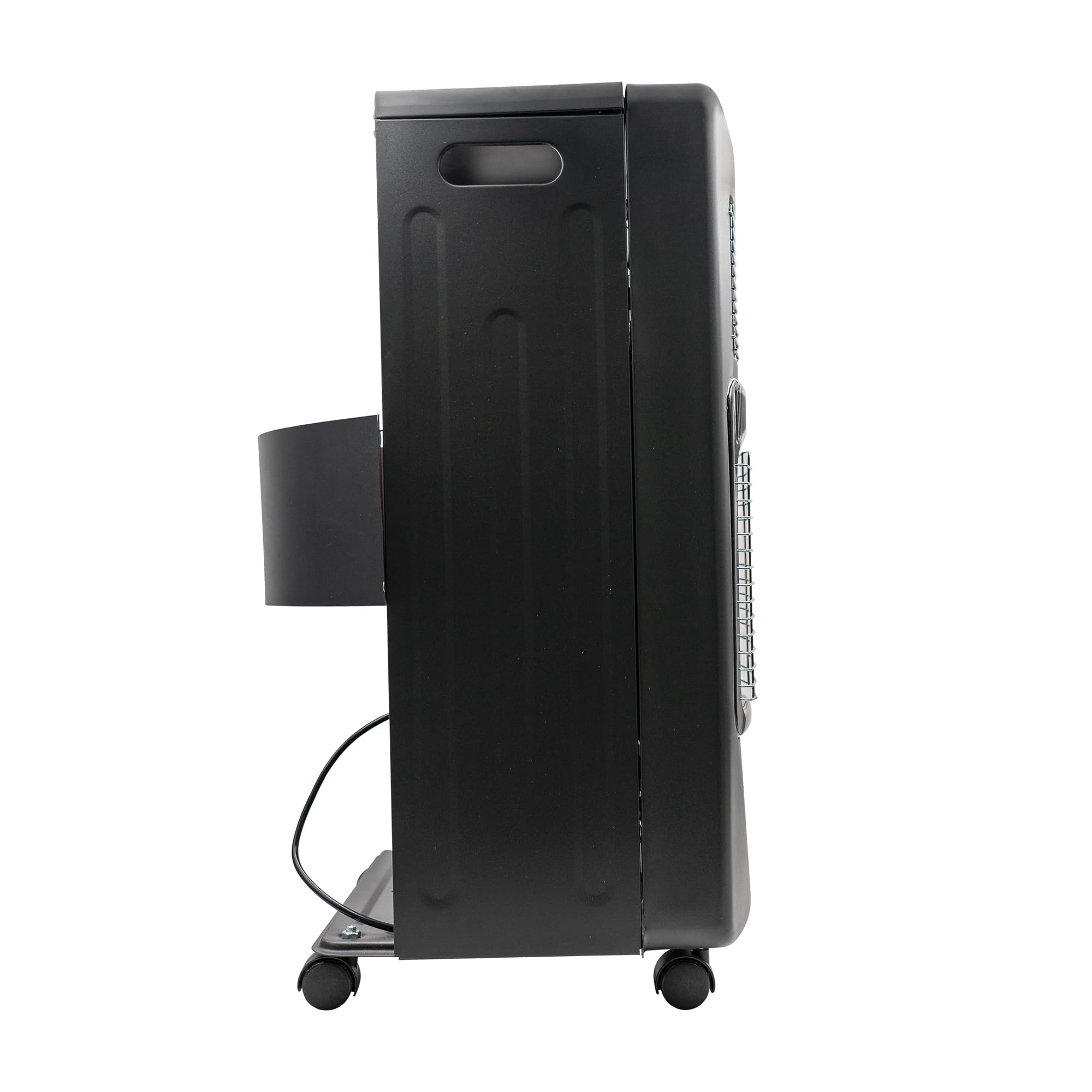 4200 Watt Gasheizung/Stromheizung Hybrid inkl. Gasdruckregler-Set | drinnen & draußen (Gasheizer nur draußen) | Heizstrahler für Butan- und Propangasflaschen bis 11kg | Stromanschluss
