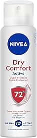 NIVEA Desodorante Antitranspirante Aerossol Dry Comfort 150ml - Proteção prolongada de 72h, dupla proteção com ativos antitranspirantes, sensação de axilas secas e frescas