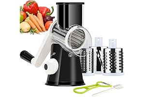 SuMetas Cheese Grater with Wide Mouth