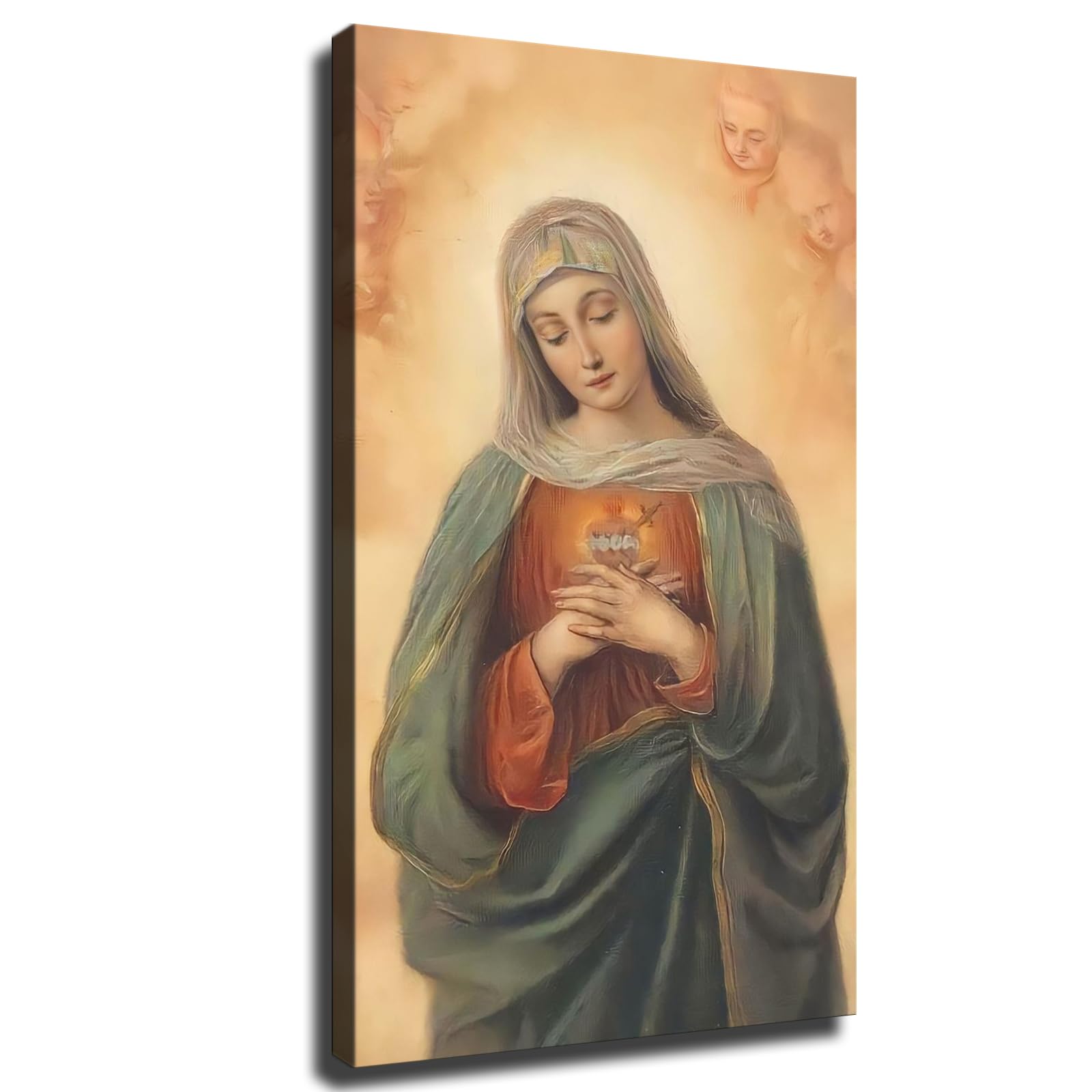 Amazon.com: Virgin Mary Blessed Mother Immaculate Heart Of Mary