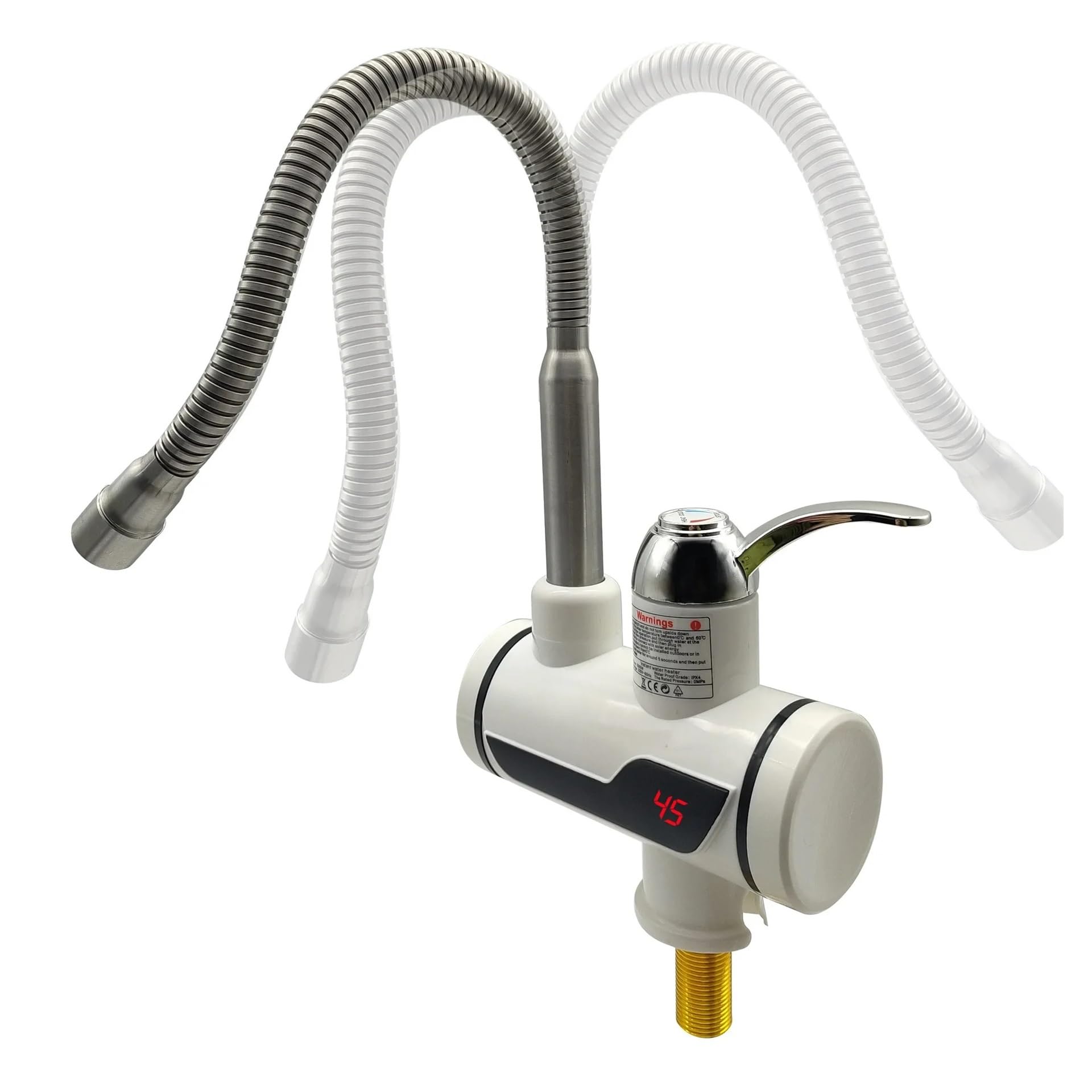 Grifo eléctrico calentador de agua sin tanque instantáneo para duchas