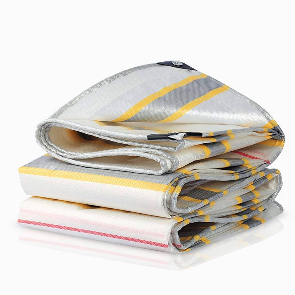 RajoNN Lona Impermeable Resistente, Lona Multiusos para Tienda de campaña al Aire Libre, Cubierta de Lona para Tienda de campaña, Cubierta de Refugio, Hoja de protección de Lona, ​​toldo para Tienda