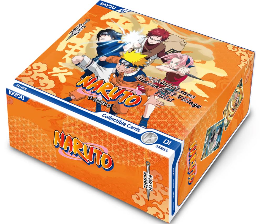 Amazon.com: KAYOU Naruto Collectible Cards Earth Scroll Series 1