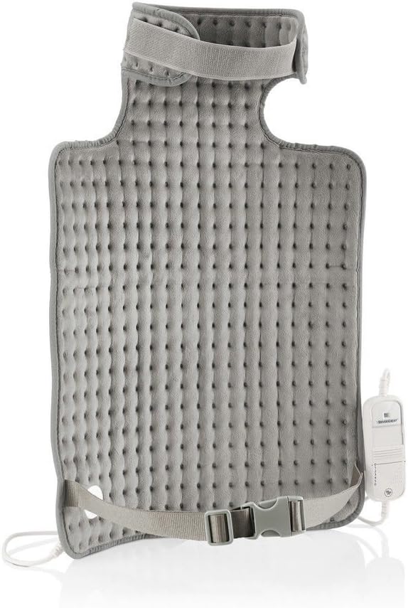 RAHOMESTORE® Silvercrest Personal Care Back & Neck Heating Pad in Grey Colour Amazon.co.uk
