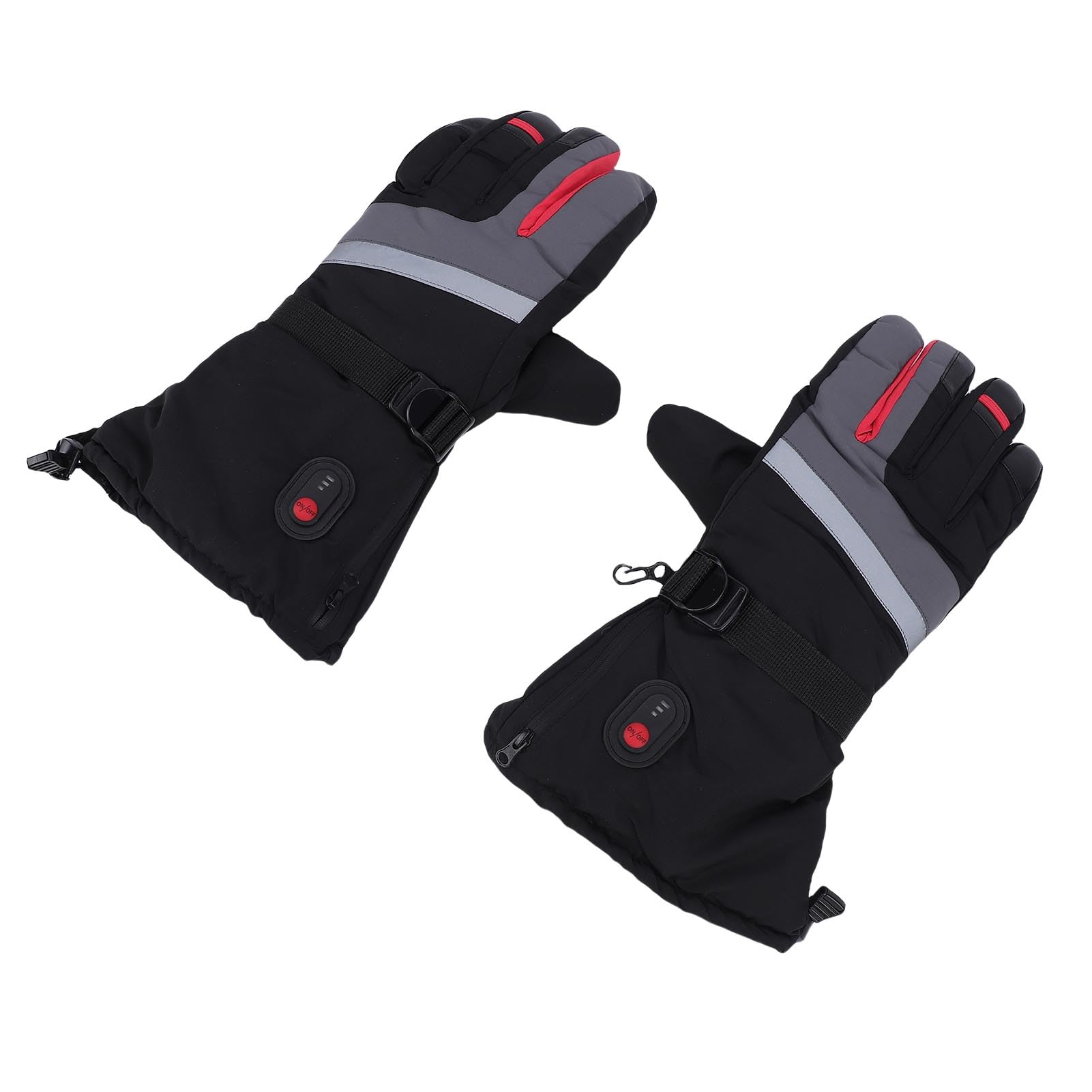 Gants chauffants pour cyclisme, ski, snowboard, randonnée, écran tactile étanche, chauffage électrique