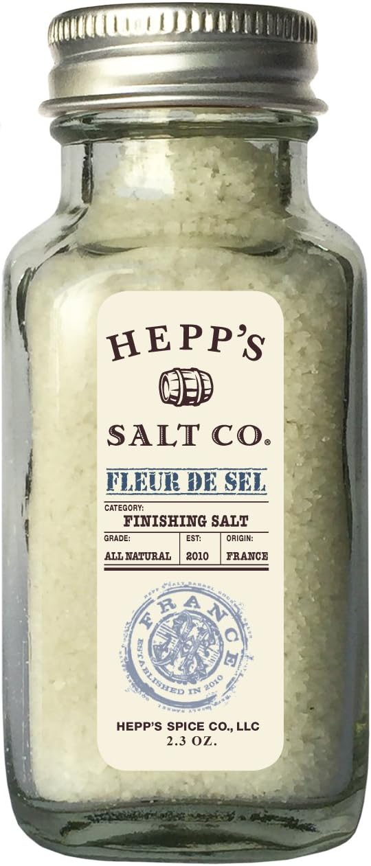 Hepp's Salt Co., Fleur De Sel Sea Salt 2oz.