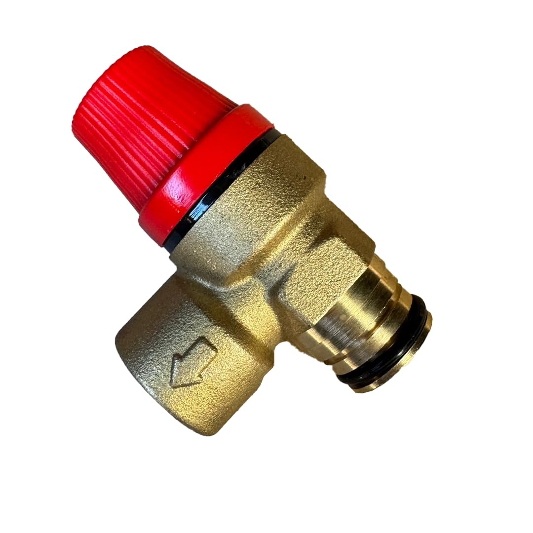 Aspares Gold Pressure Relief Valve Compatible With Baxi S62763 720777801
