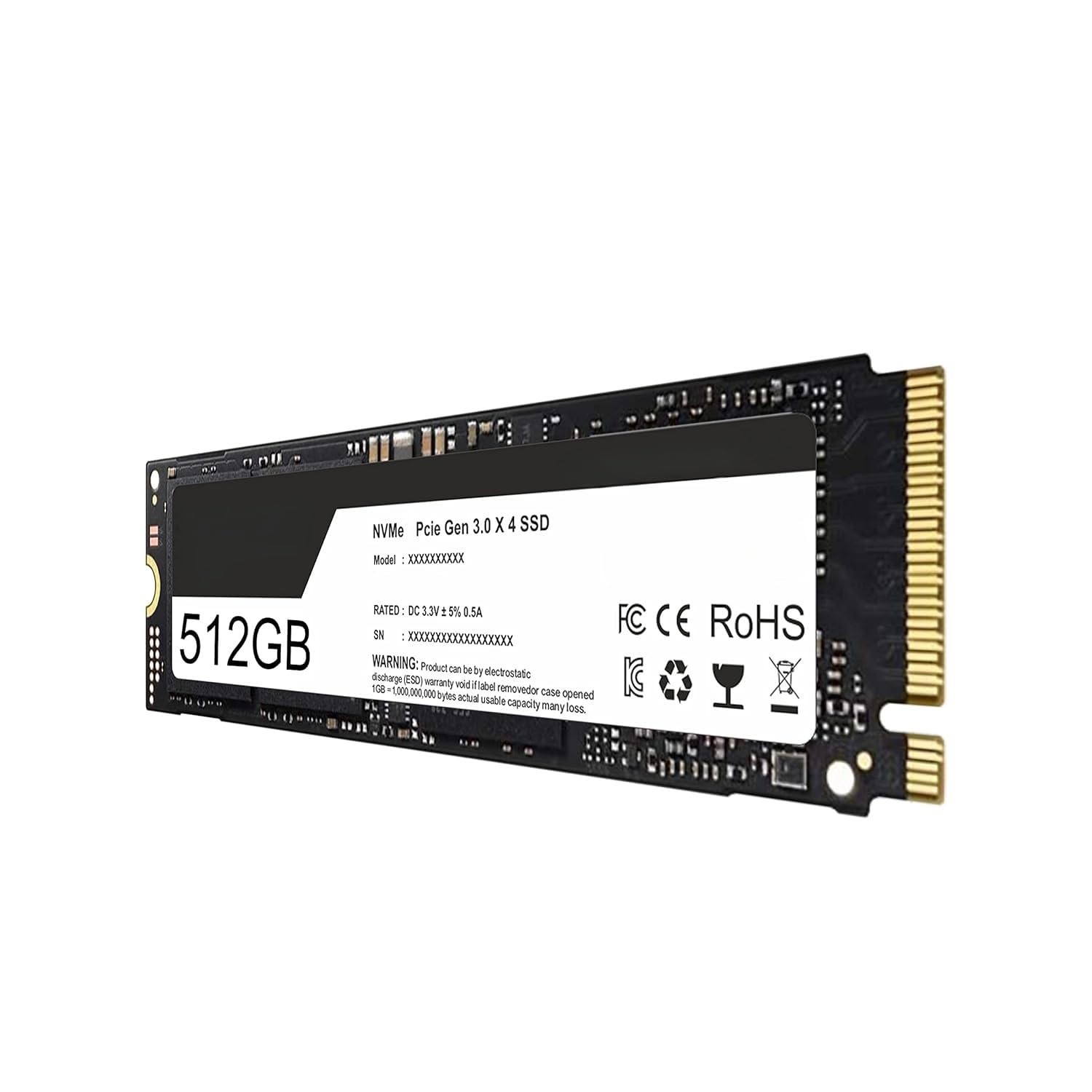 PreSolve | 512GB M.2 NVMe Internal SSD | PCIe High-Speed Solid