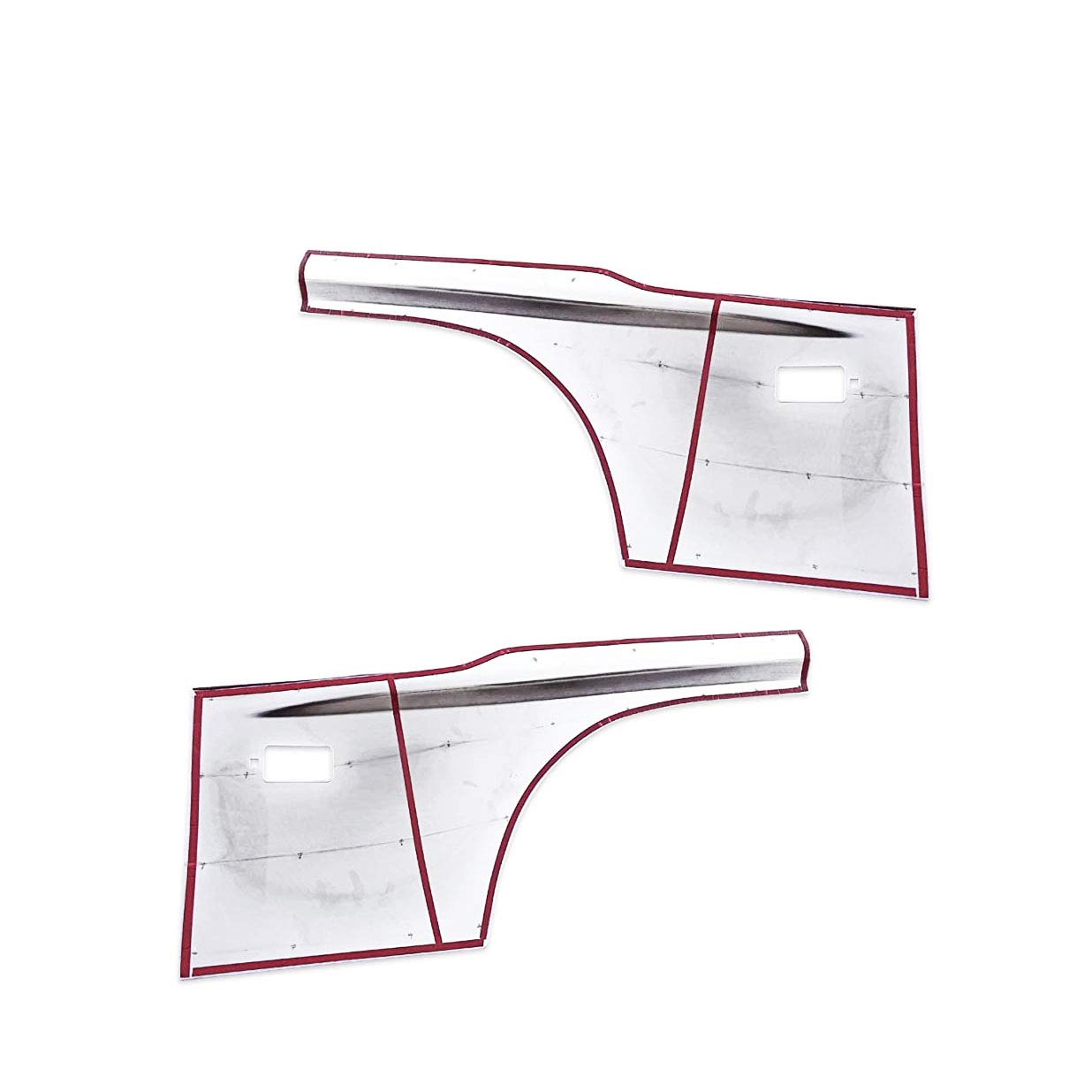 日野 レンジャープロ メッキ サイド ドア ガーニッシュ 貼り付け プロテクター 日野 レンジャープロ メッキ サイド ドア ガーニッシュ 貼り付け