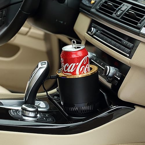 Miniatura 4 de Calentador de vasos de automóvil 2 en 1 de alta calidad, soporte inteligente para tazas de automóvil, regalo de temporada festiva, soporte perfecto