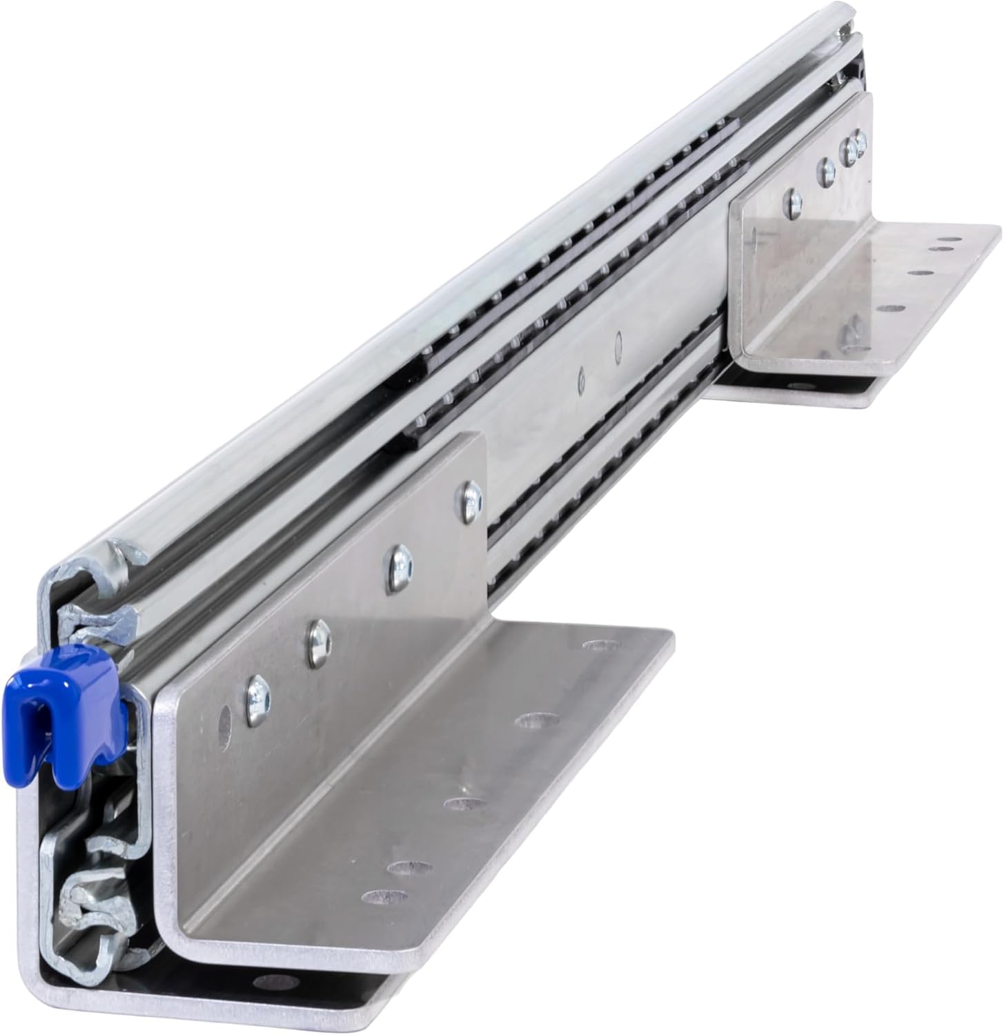 Set vloermontage beugels voor 200- en 250kg 1200mm ladegeleiders