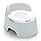 Ingenuity Full Comfort Toddler Potty Training Toilet, High Back & Seat Handles for Support, Removable Bowl, Non-Skid Bottom, 18 Months+