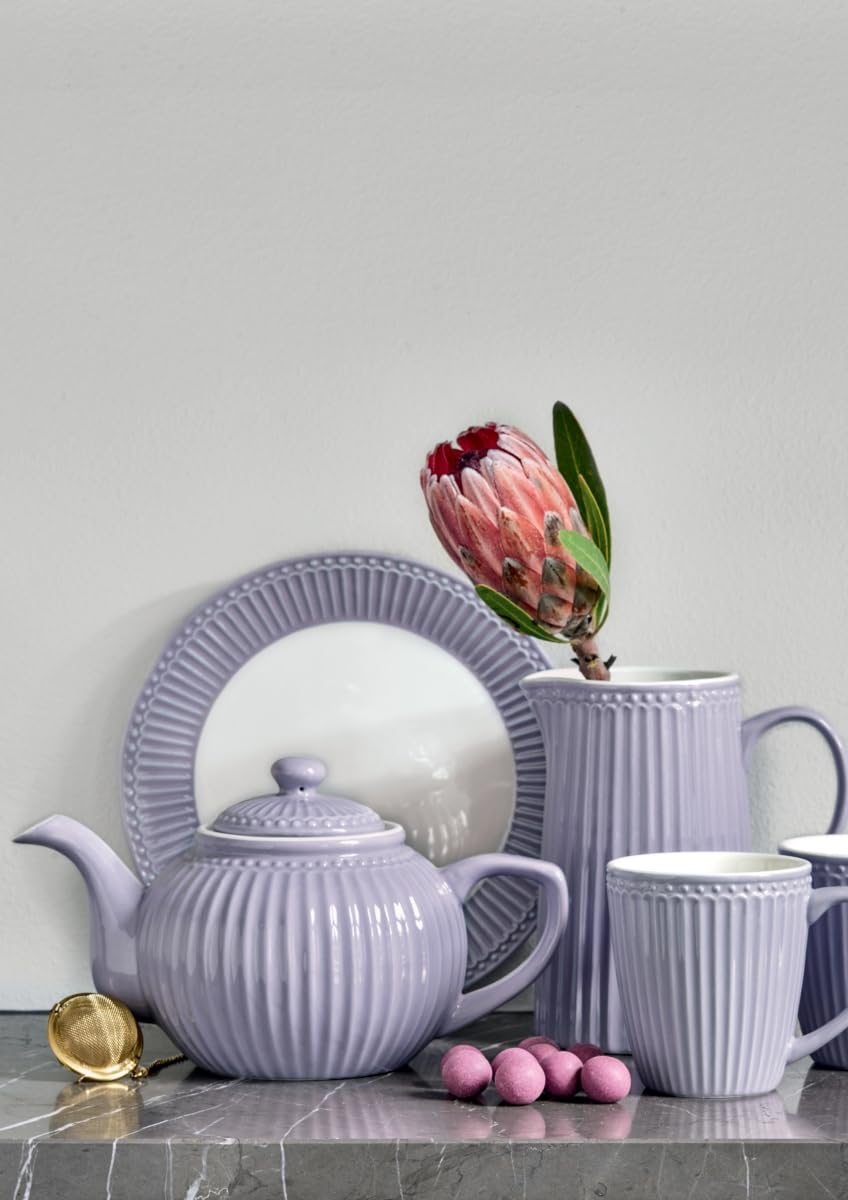 GreenGate - Teiera - Alice - Lavanda - Porcellana - 1 litro
